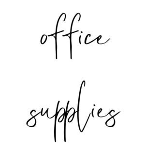 PLANNERS, Pens, Notebooks